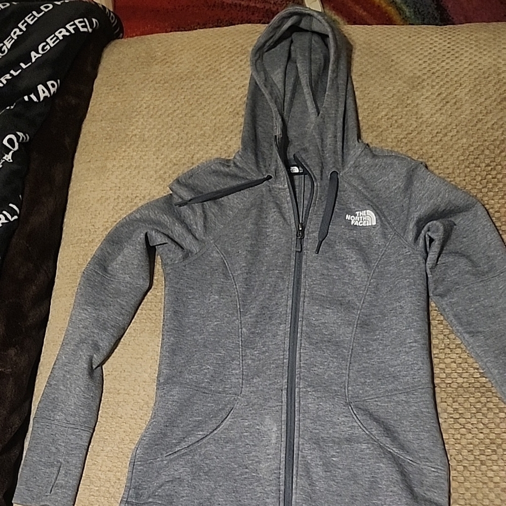 The North Face Women's Gray Hoodie Jacket